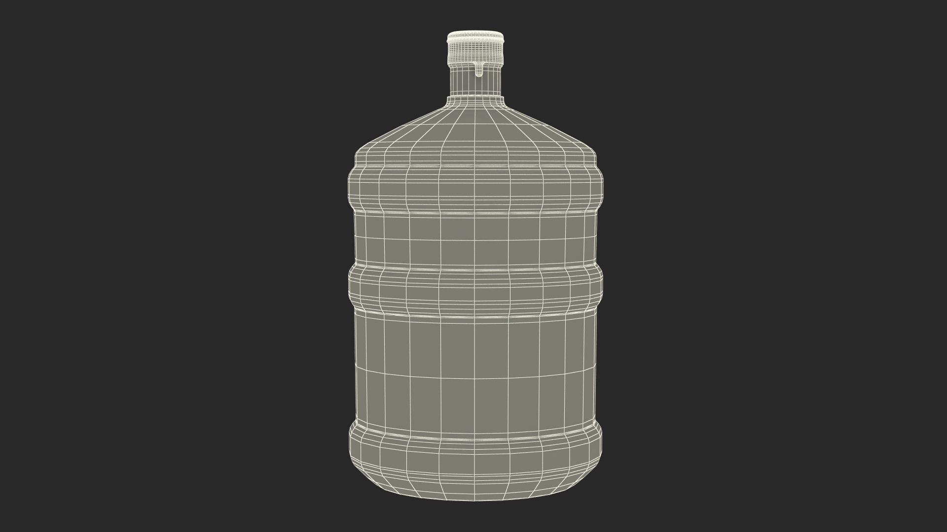 3D 5 Gallon Water Bottle