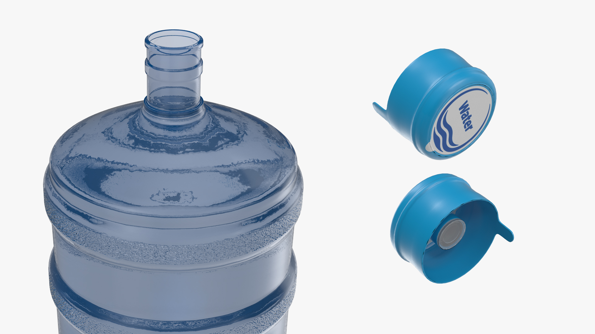 3D 5 Gallon Water Bottle