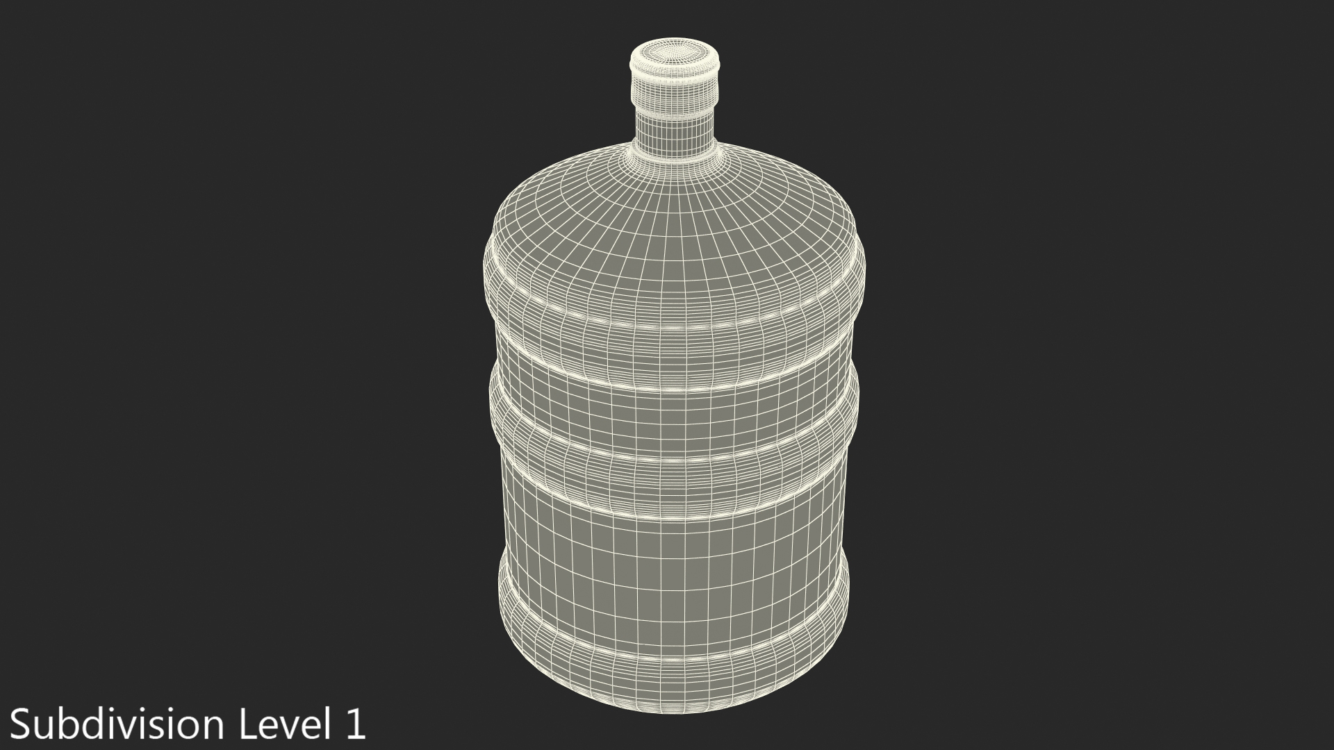 3D 5 Gallon Water Bottle