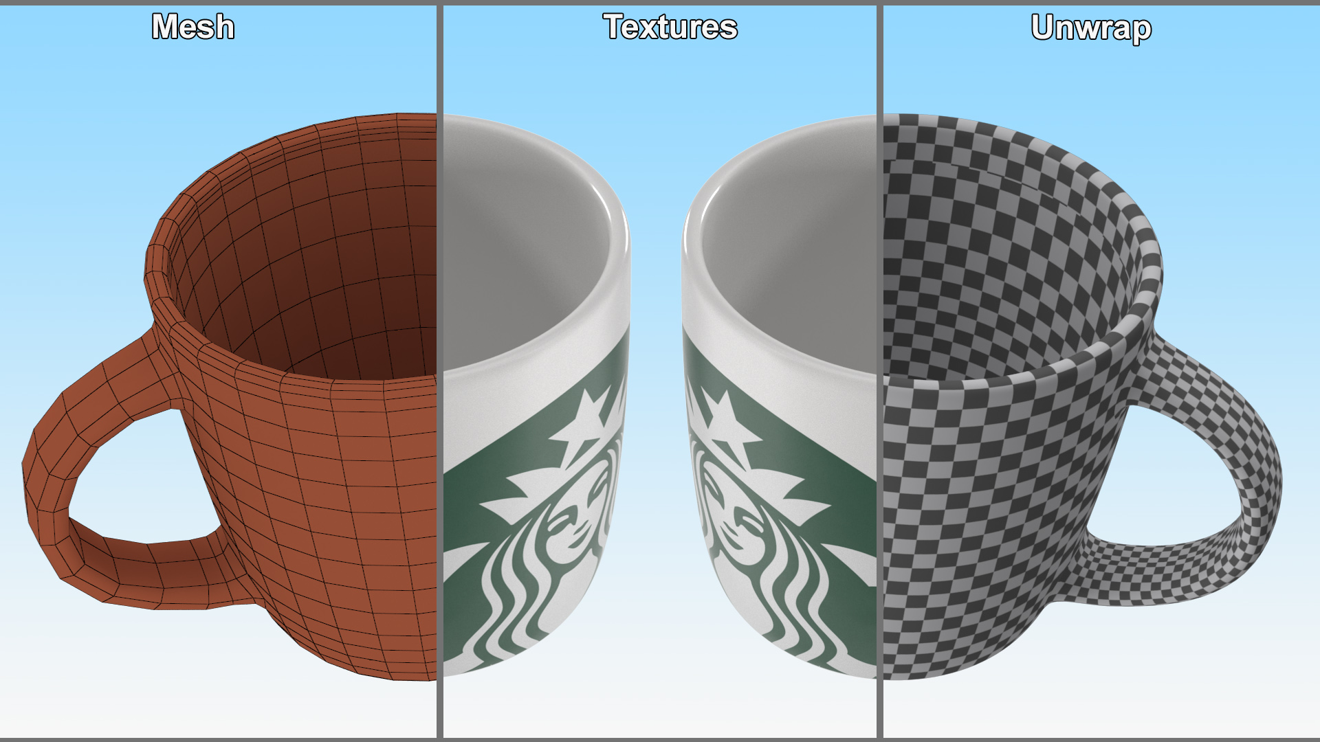 3D model Starbucks Coffee Mug