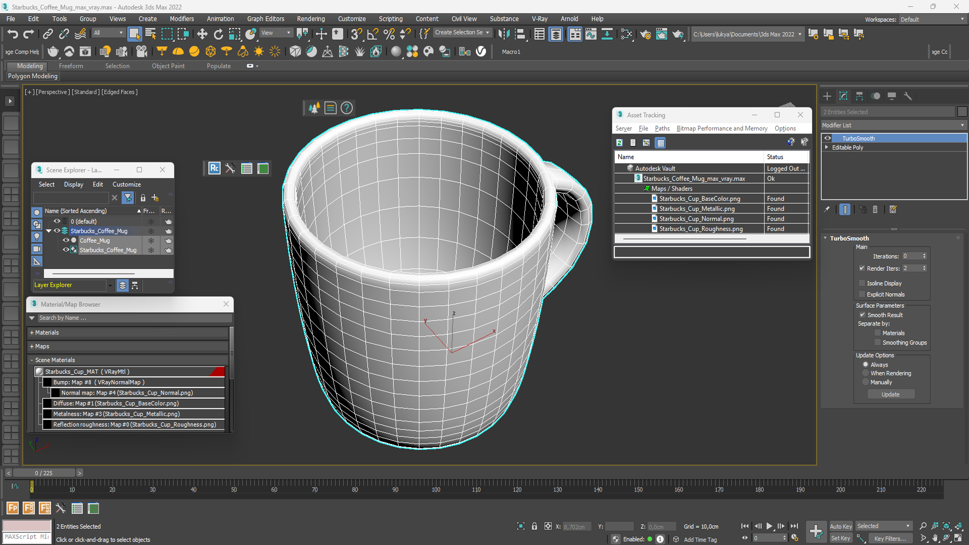 3D model Starbucks Coffee Mug