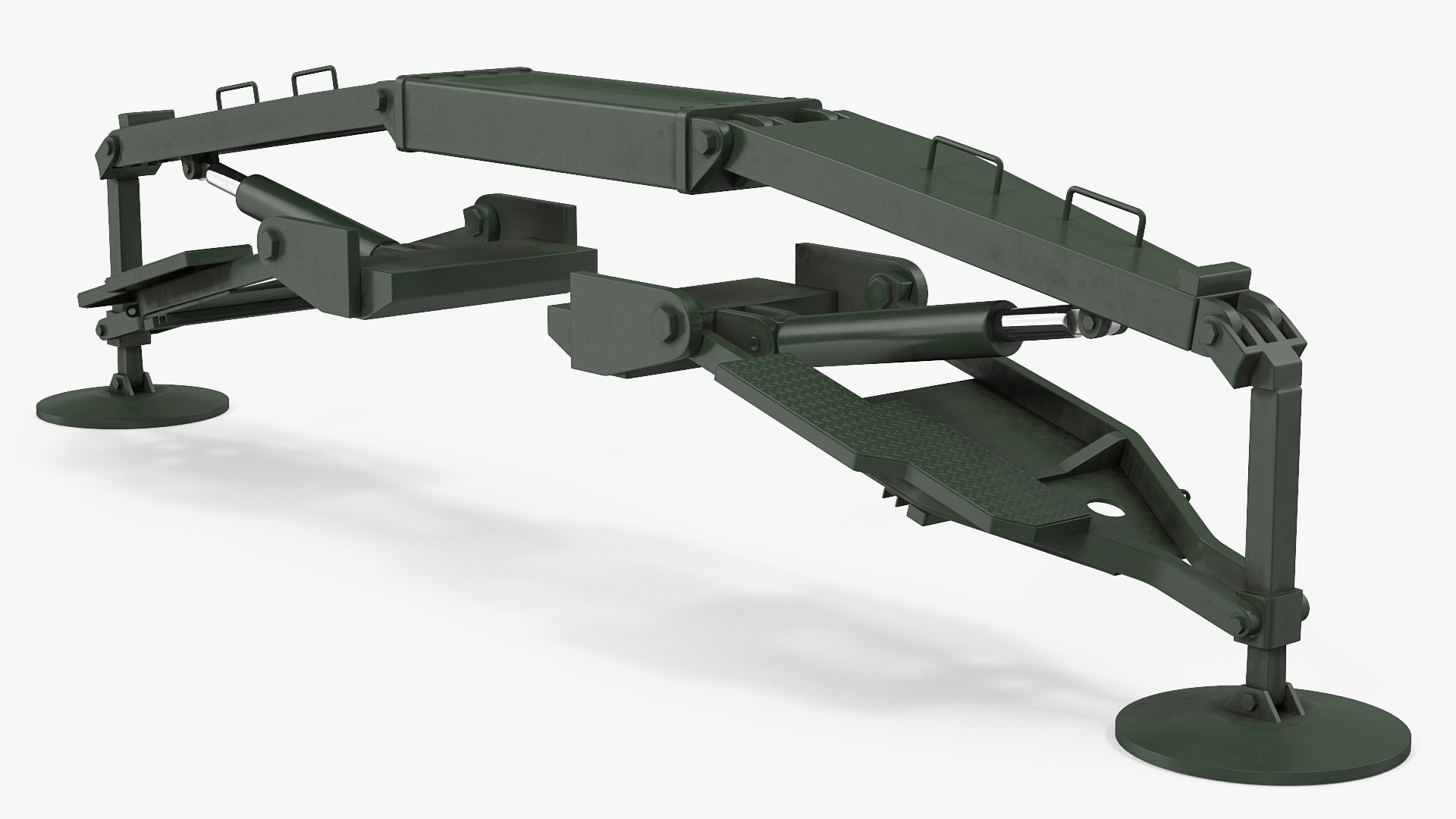 3D model Heavy Duty Hydraulic Legs