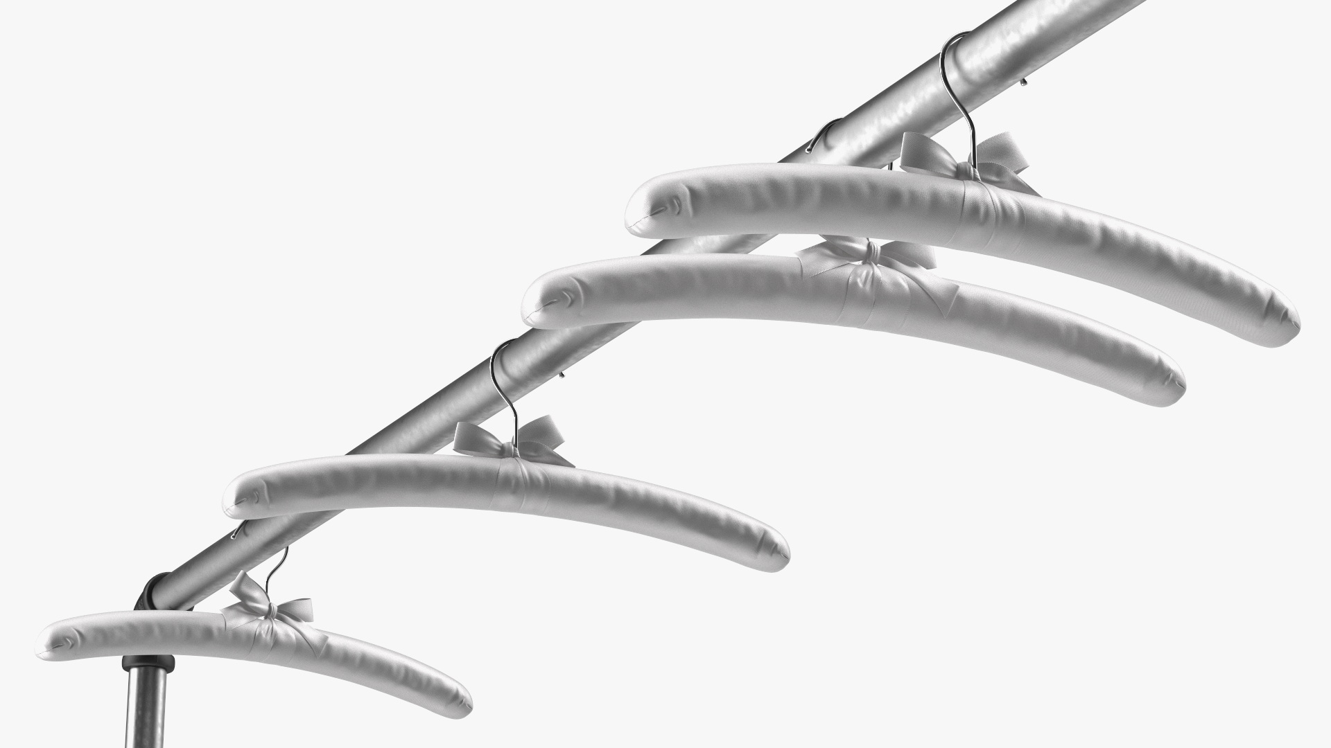 3D model Coat rack White