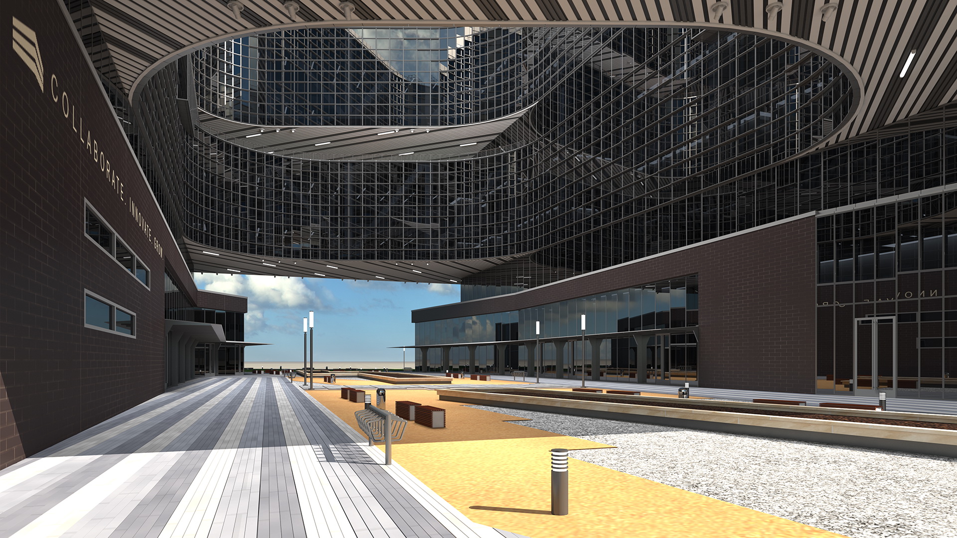 Samsung America Headquarters Fur 3D