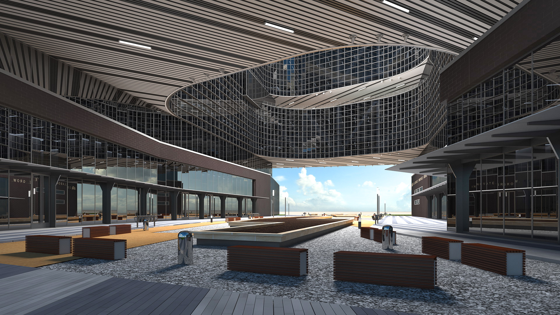 Samsung America Headquarters Fur 3D