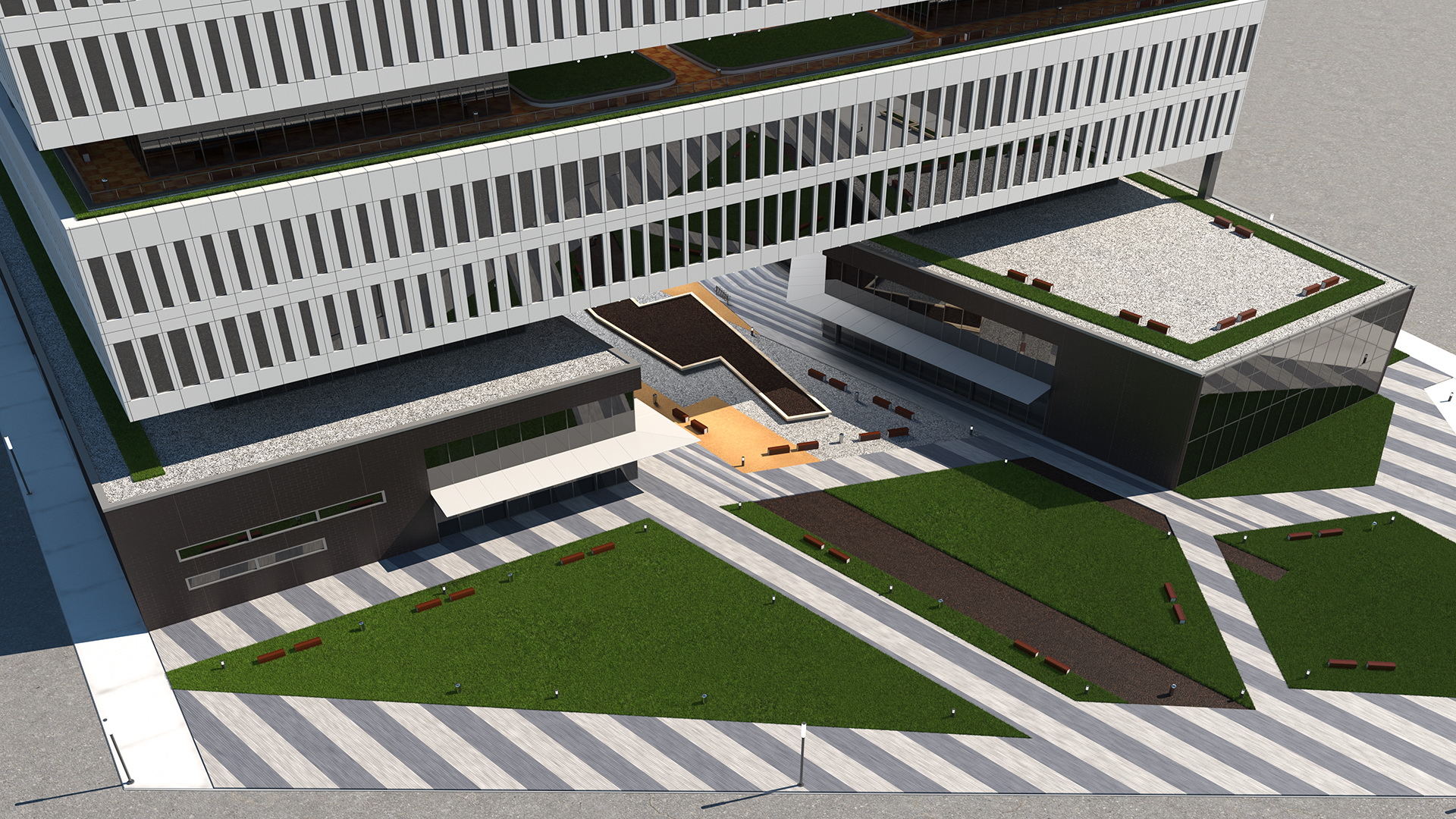 Samsung America Headquarters Fur 3D