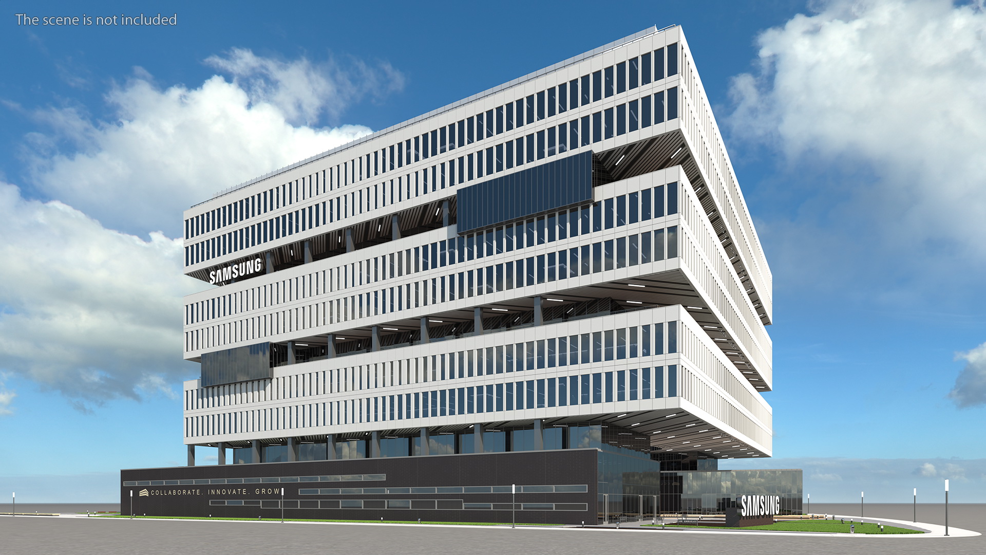 Samsung America Headquarters Fur 3D