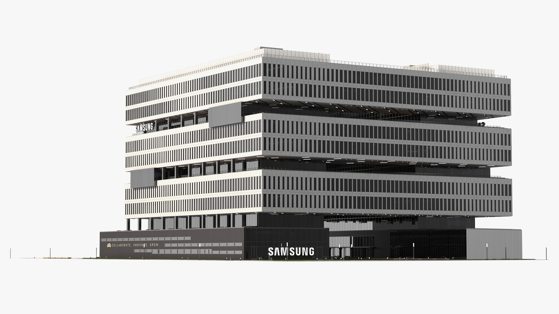 Samsung America Headquarters Fur 3D