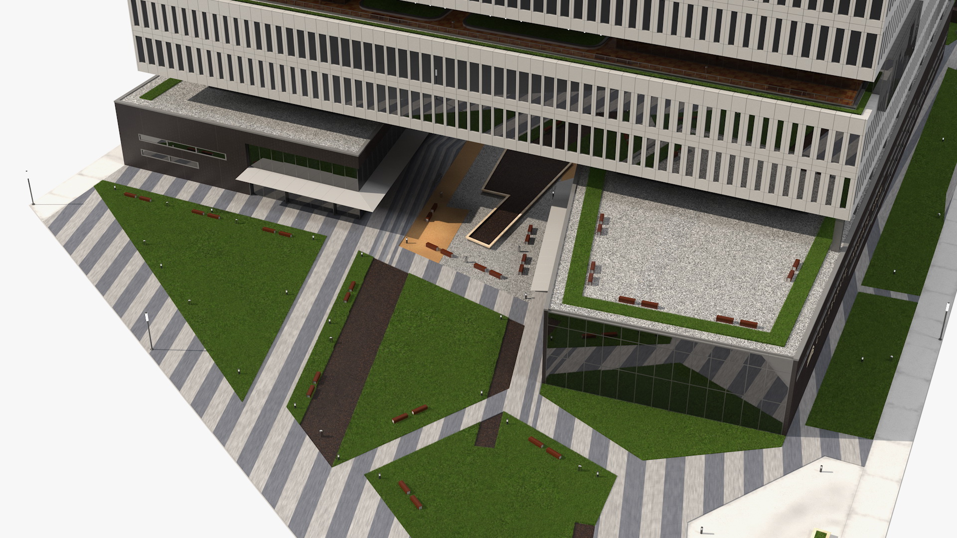 Samsung America Headquarters Fur 3D