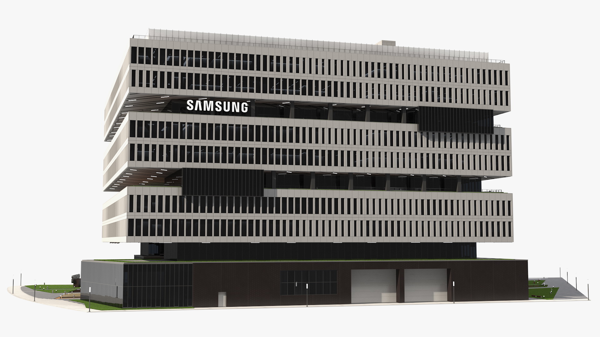 Samsung America Headquarters Fur 3D
