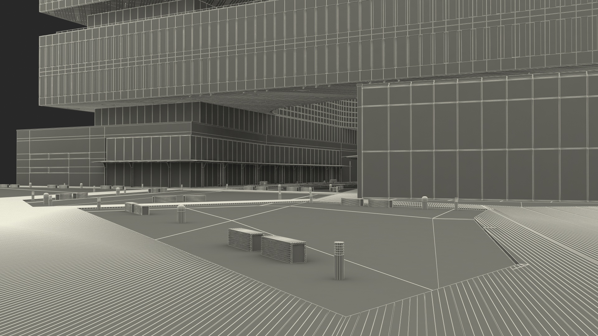 Samsung America Headquarters Fur 3D