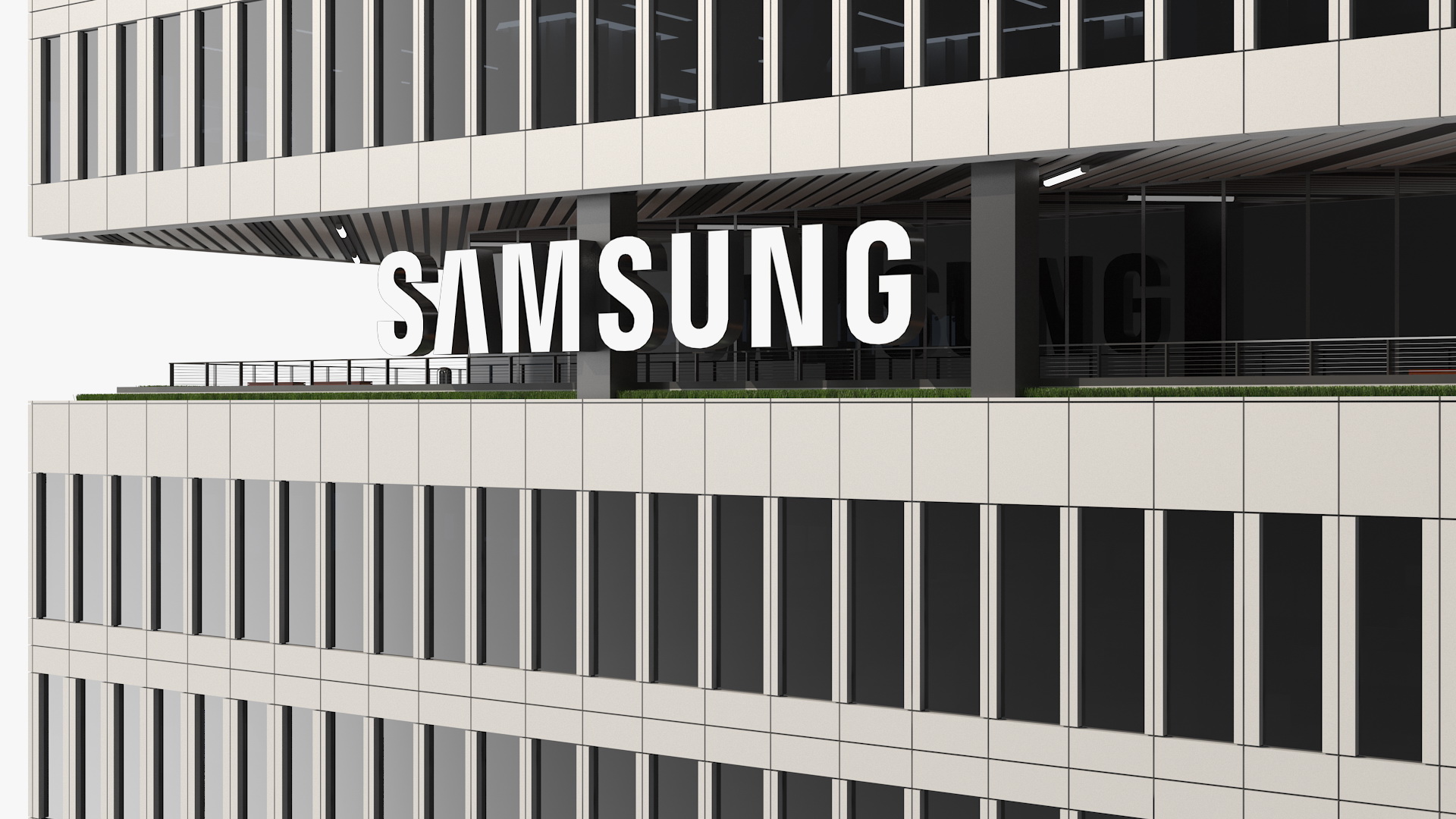 Samsung America Headquarters Fur 3D