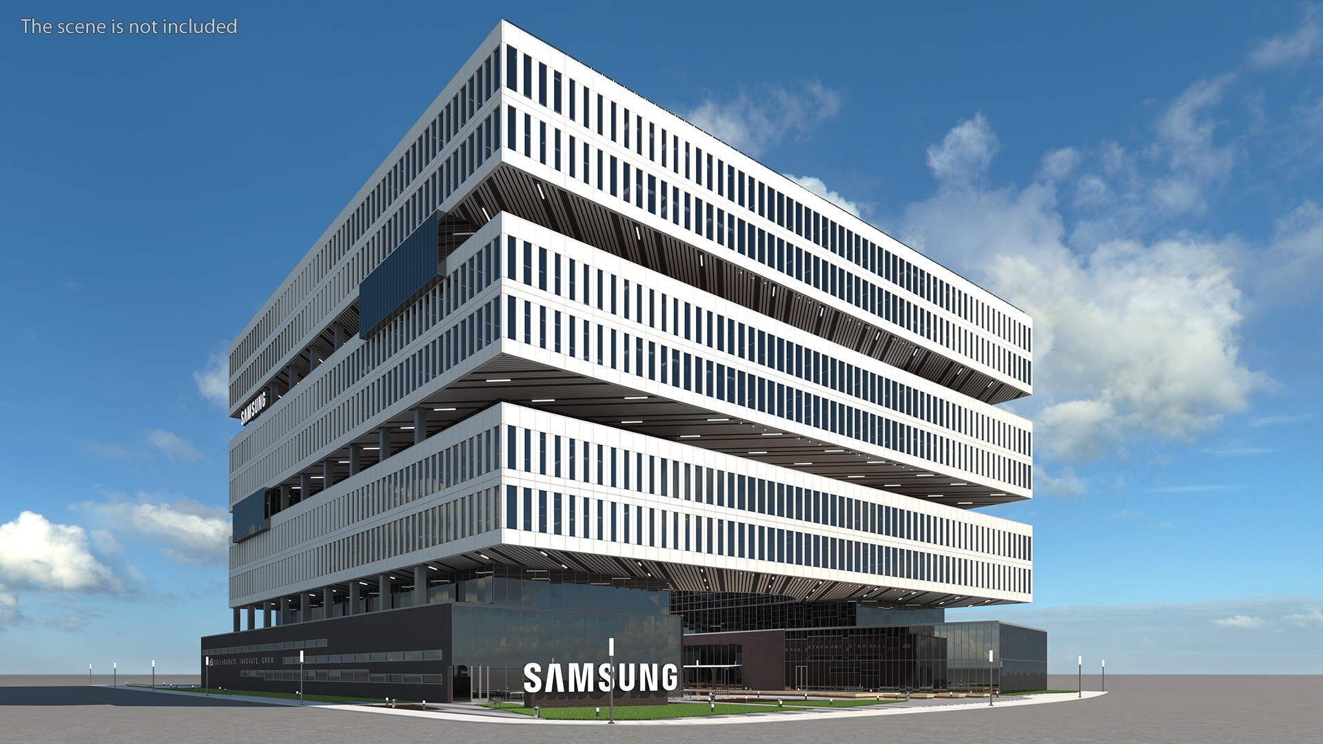 Samsung America Headquarters Fur 3D
