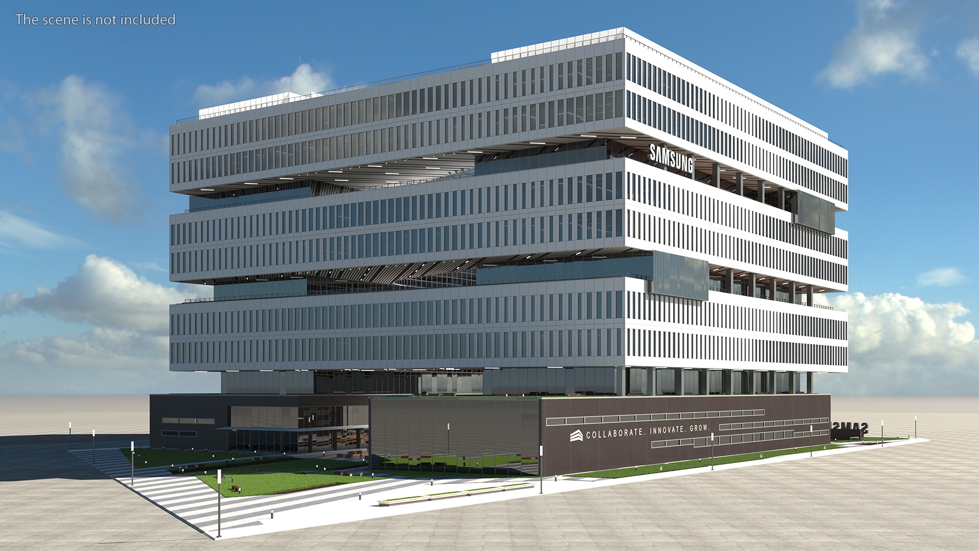 Samsung America Headquarters Fur 3D