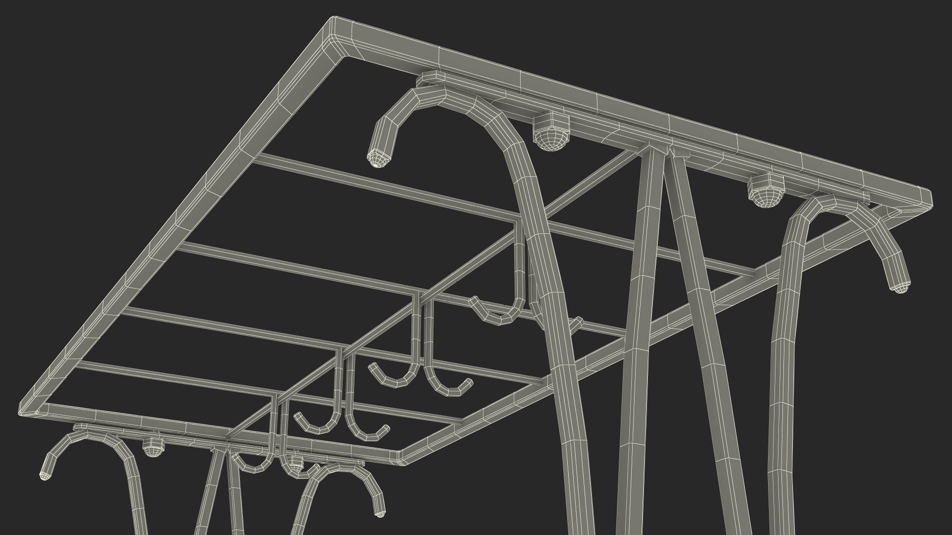 3D Designer Umbrella Stand model