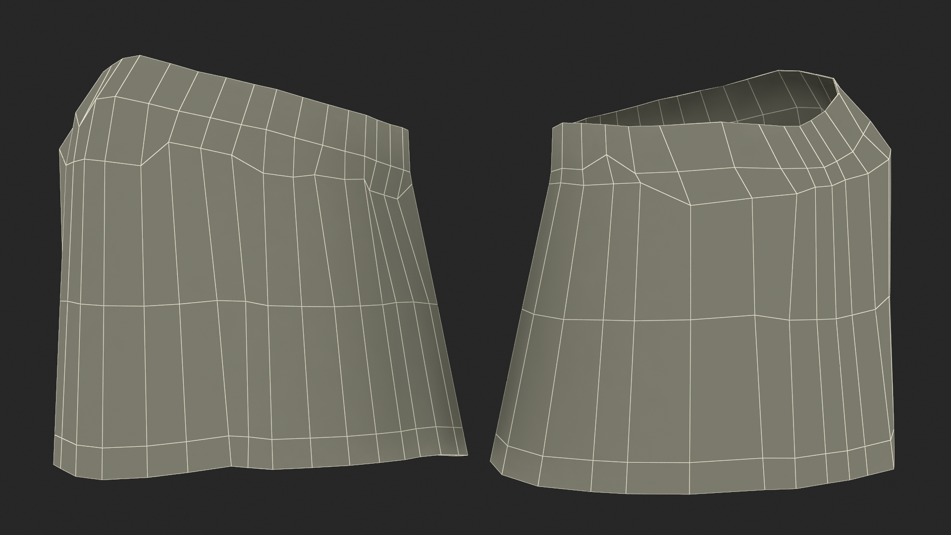 European Woman Street Style Rigged 3D model