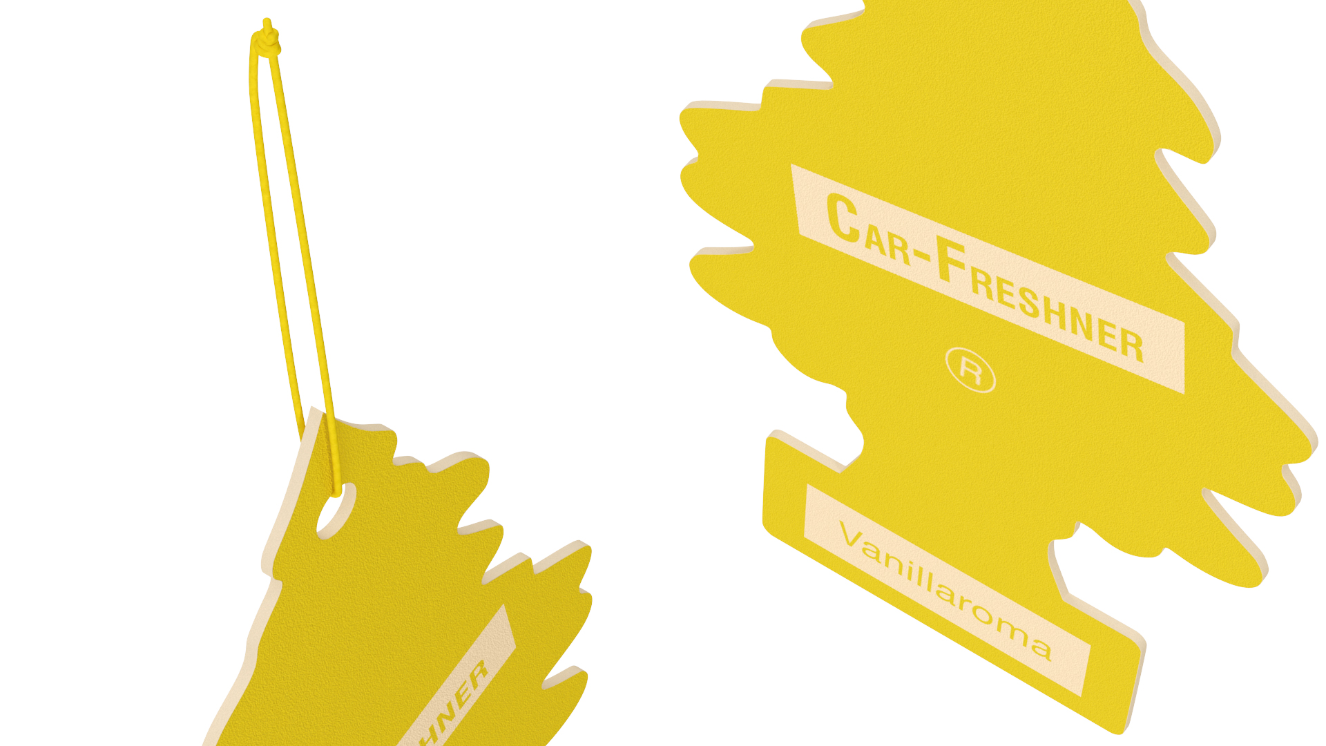 3D Vanillaroma Little Trees Car Freshener model