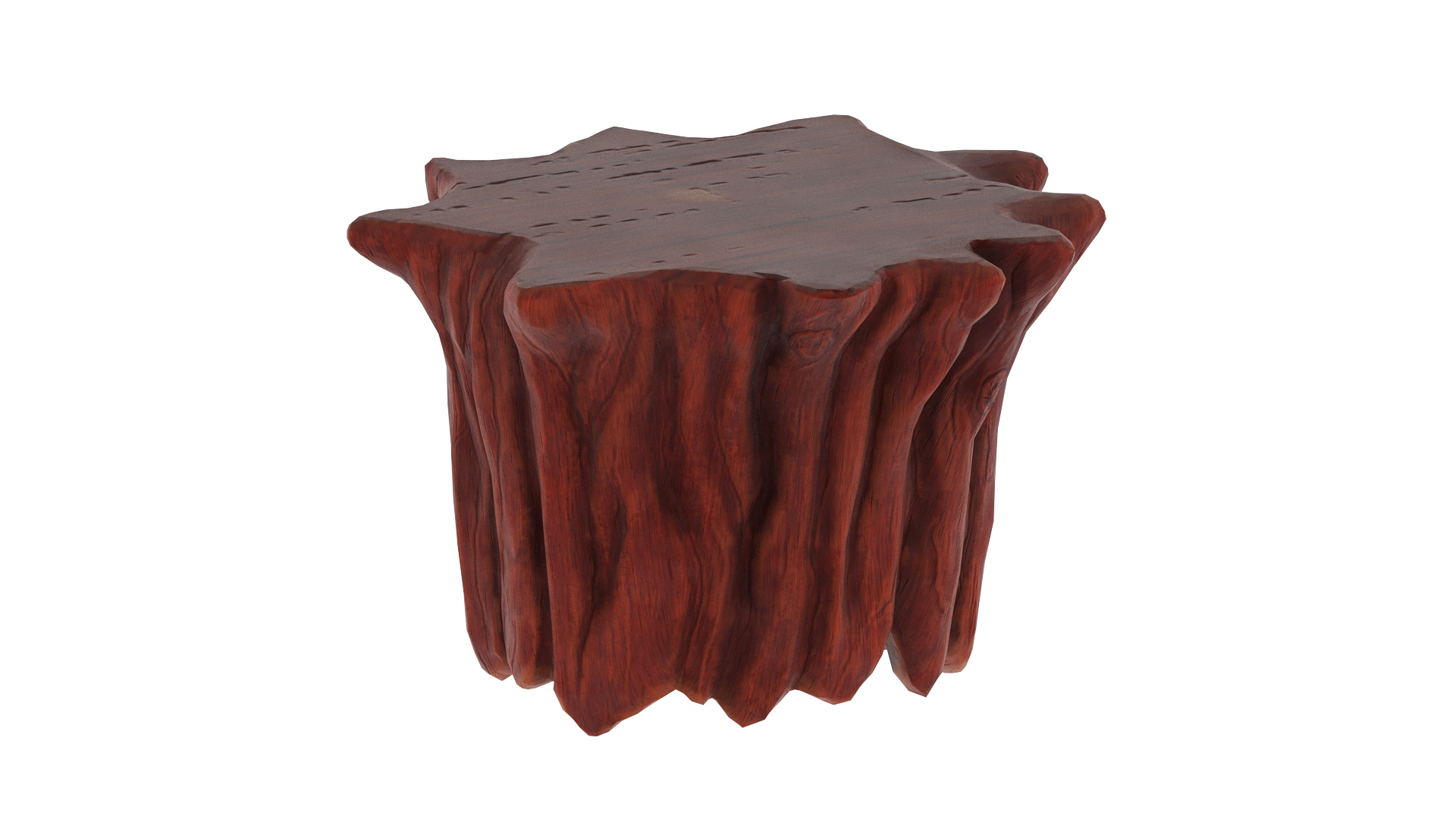 3D model Medium Cartoon Tree Stump