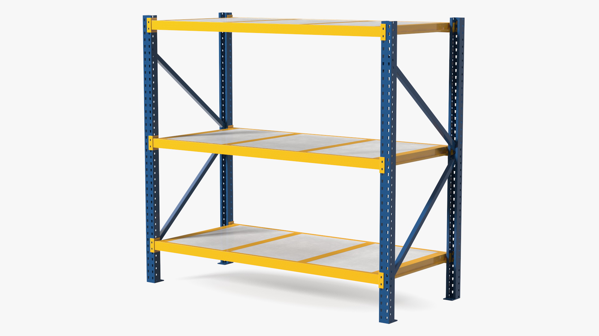 3D model Heavy Duty Warehouse Rack