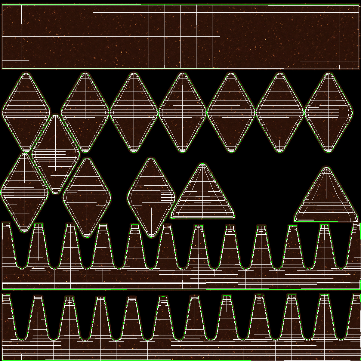 Chocolate Bars 3D model