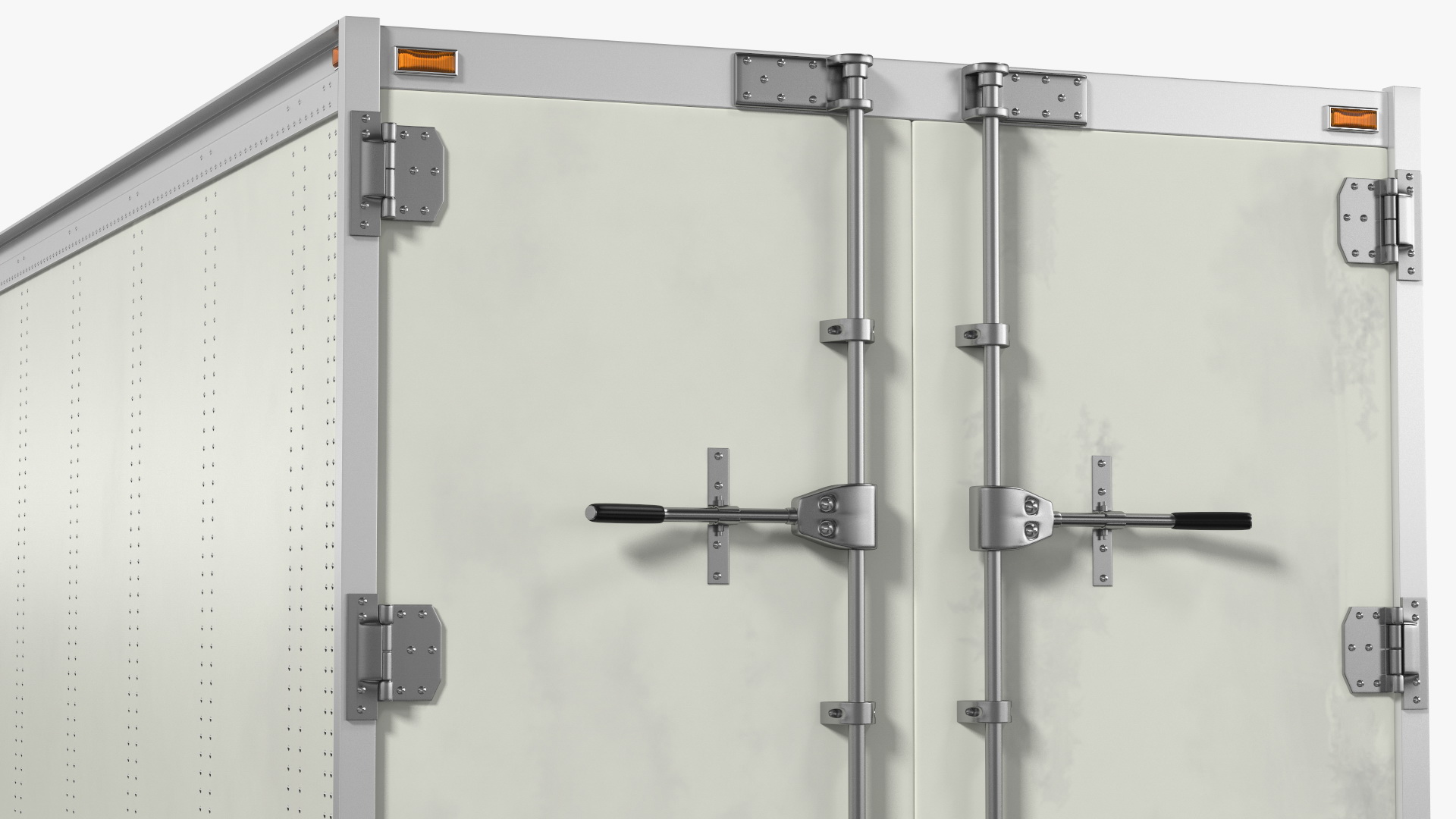 Marmon Truck With Semi Trailer Rigged 3D