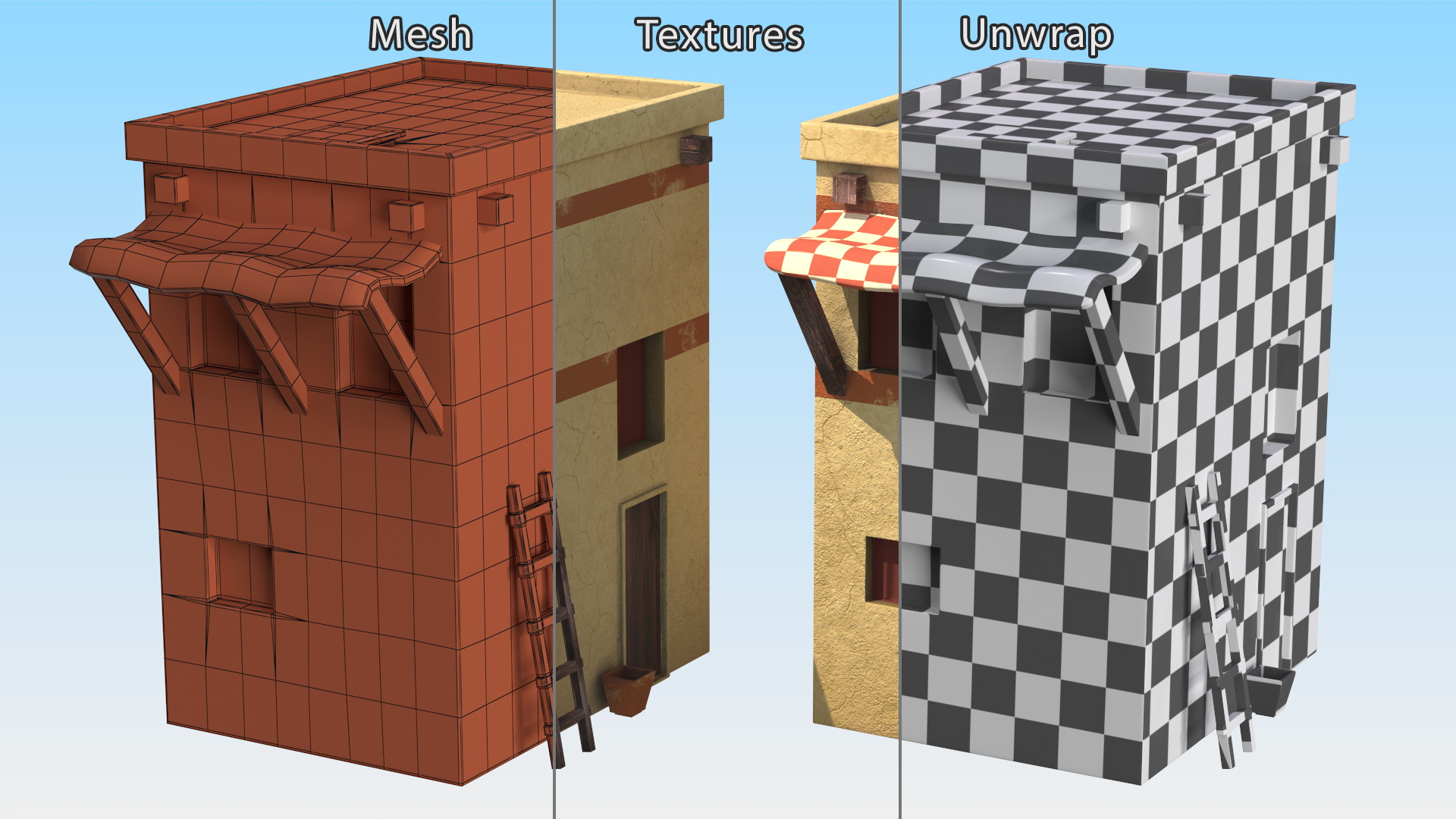 3D Arabian House model