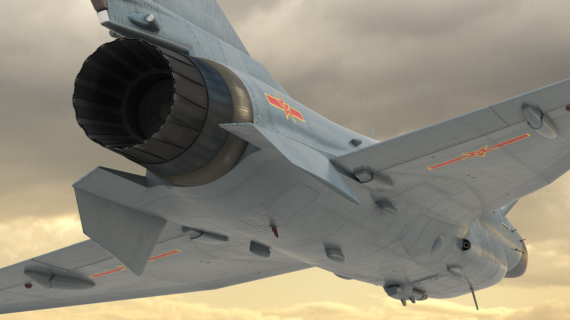 Chengdu J10 B Exterior Only 3D