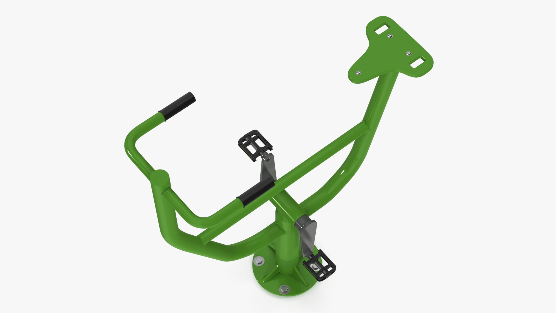 Outdoor Rider Trainer Equipment Green 3D