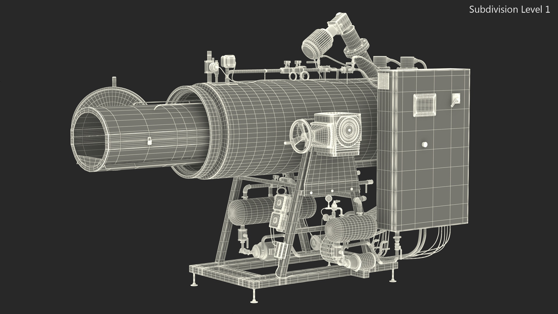 3D Aquamation Machine Open model