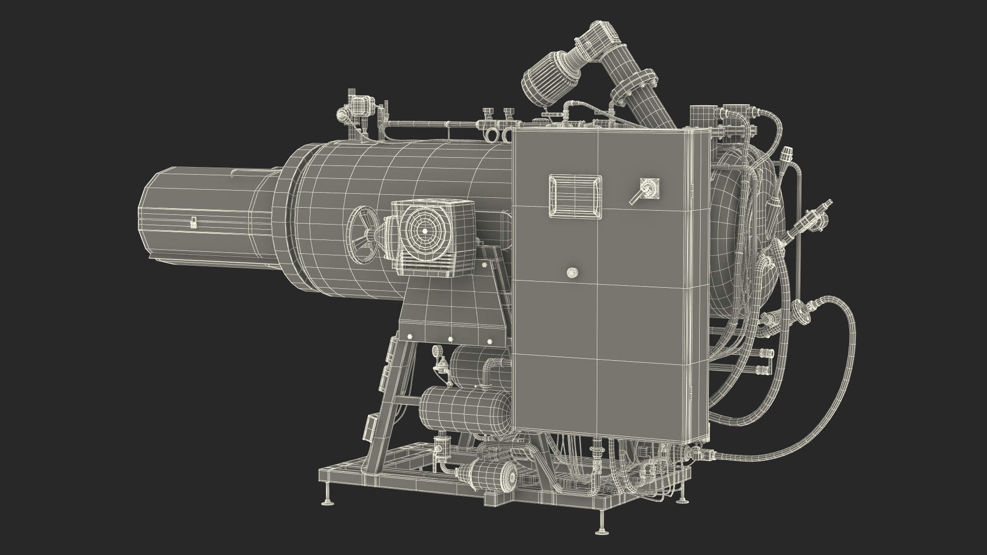 3D Aquamation Machine Open model