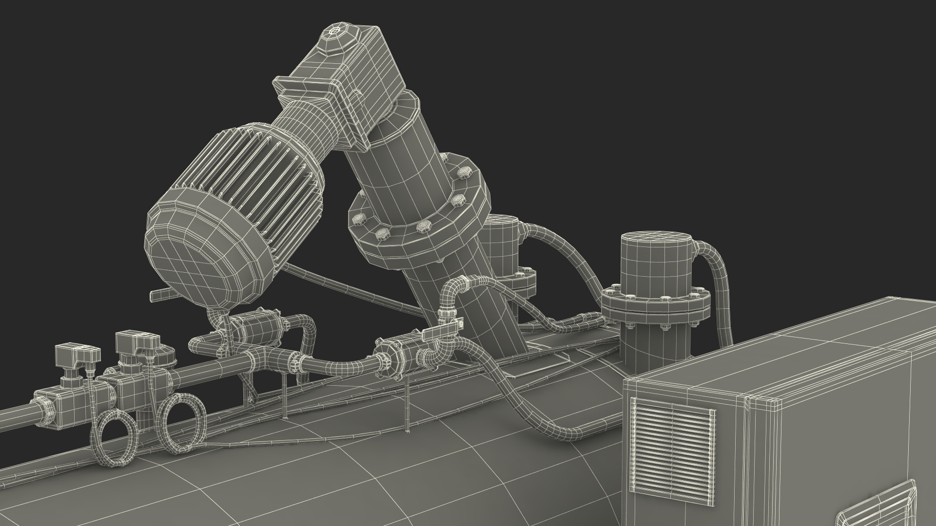 3D Aquamation Machine Open model