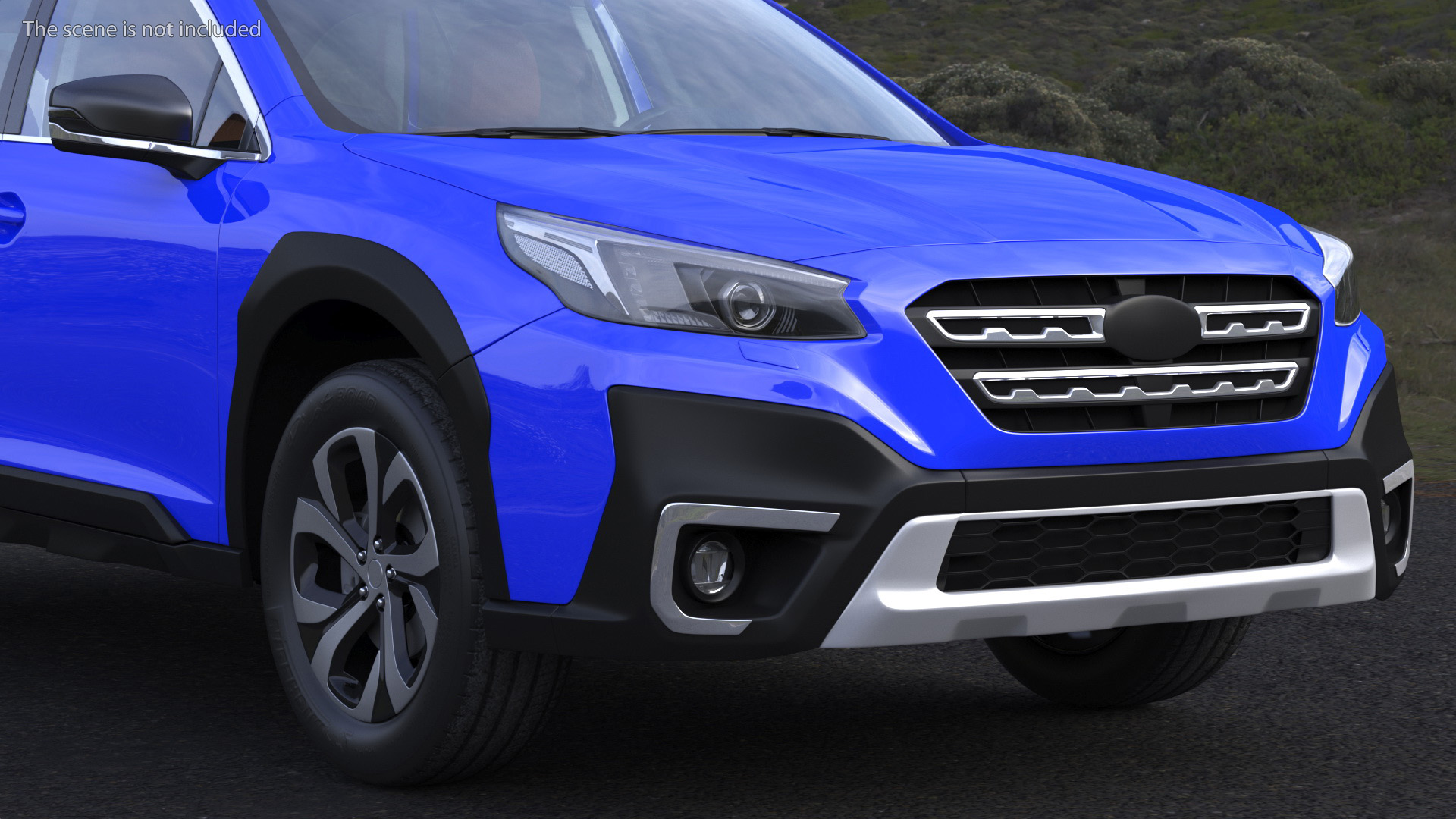 Station Wagon Car 3D