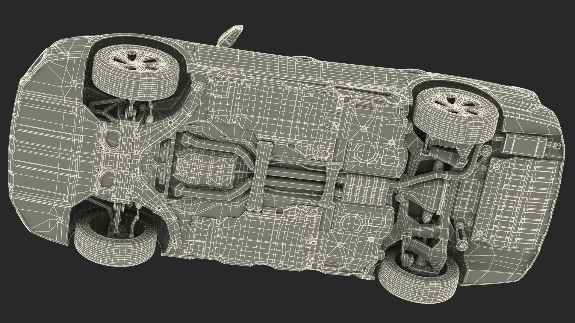 Station Wagon Car 3D
