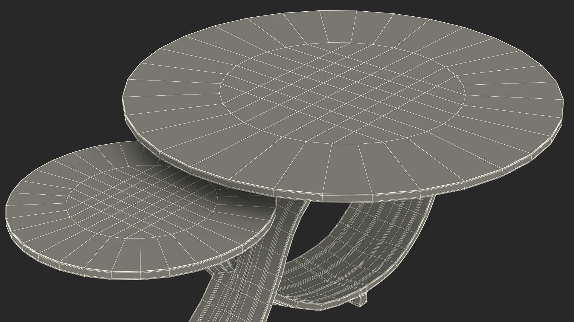 3D Coffee Table Target Point Alpha
