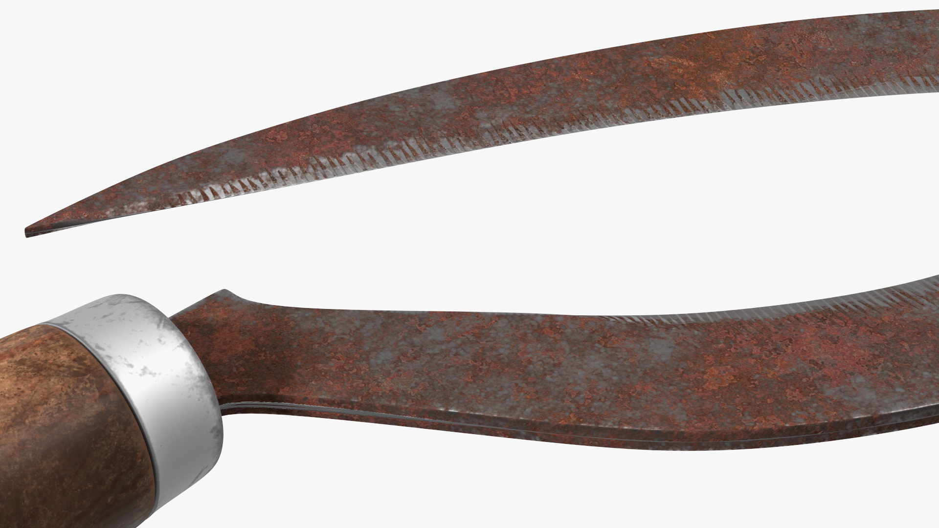 Sickle Rusty 3D