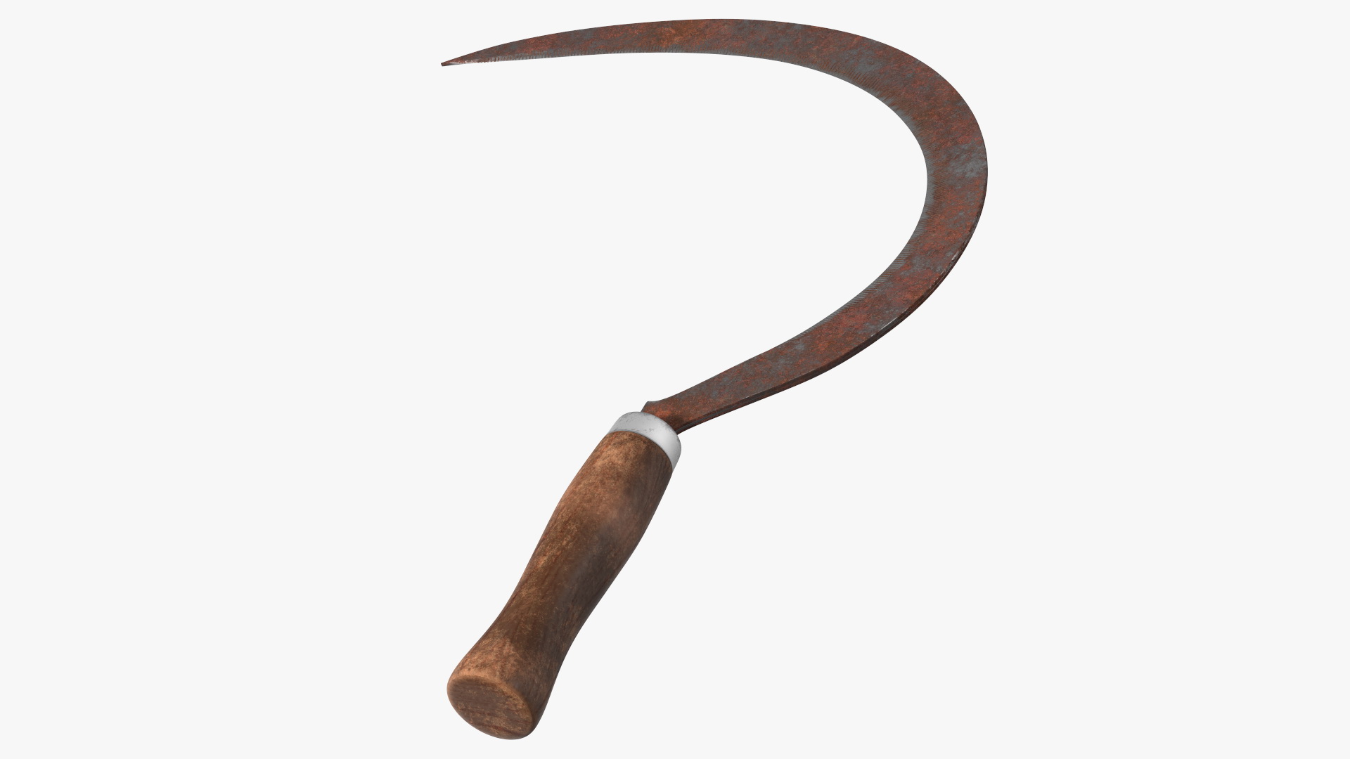 Sickle Rusty 3D