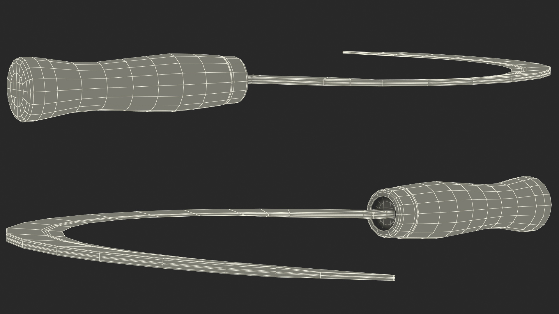 Sickle Rusty 3D
