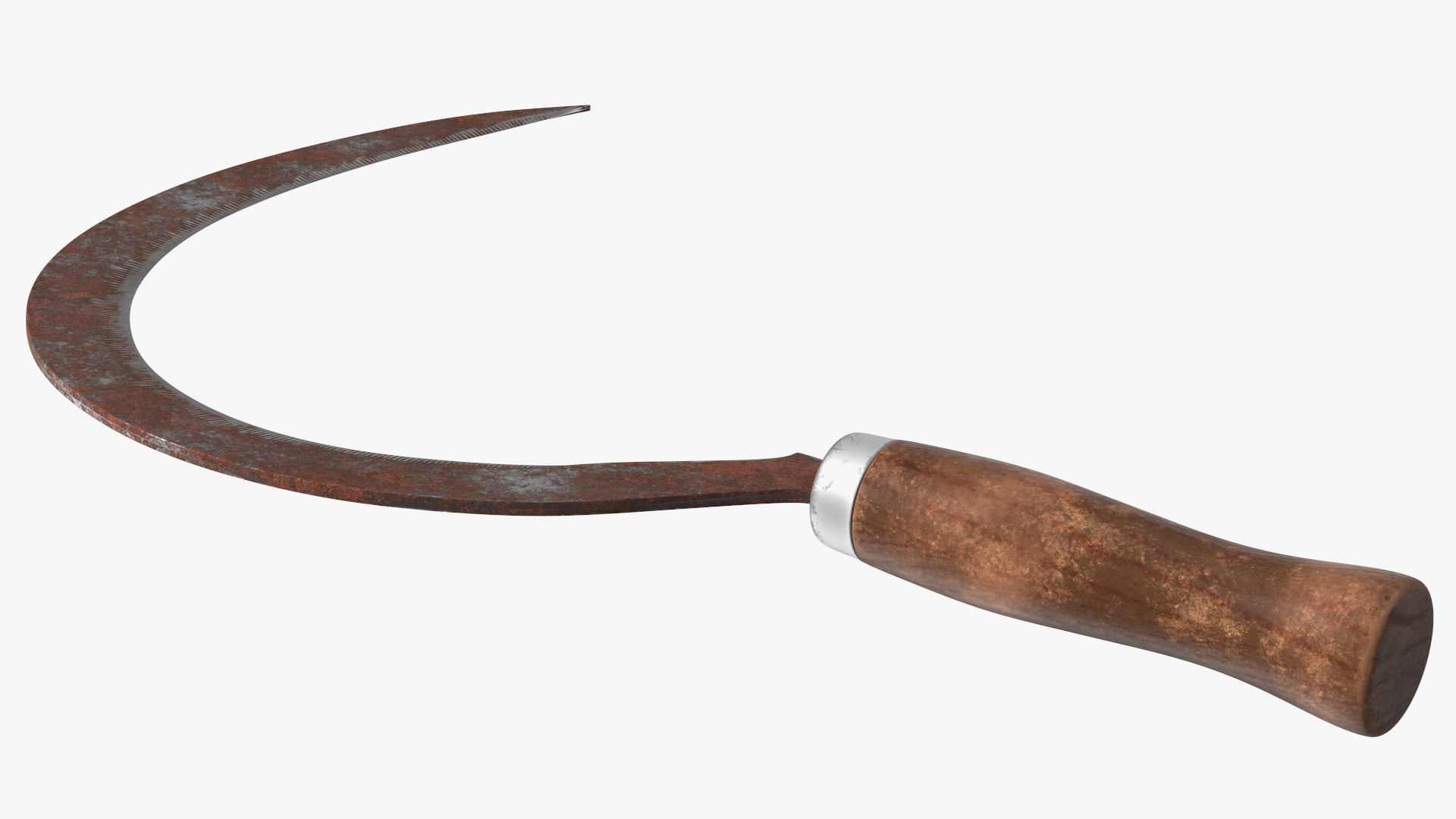 Sickle Rusty 3D