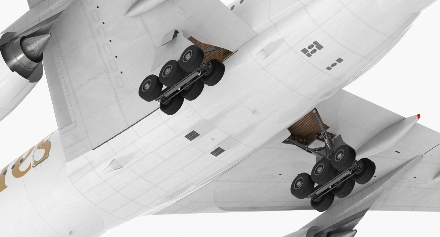 Airbus A350 1000 Emirates Air Line 3D model