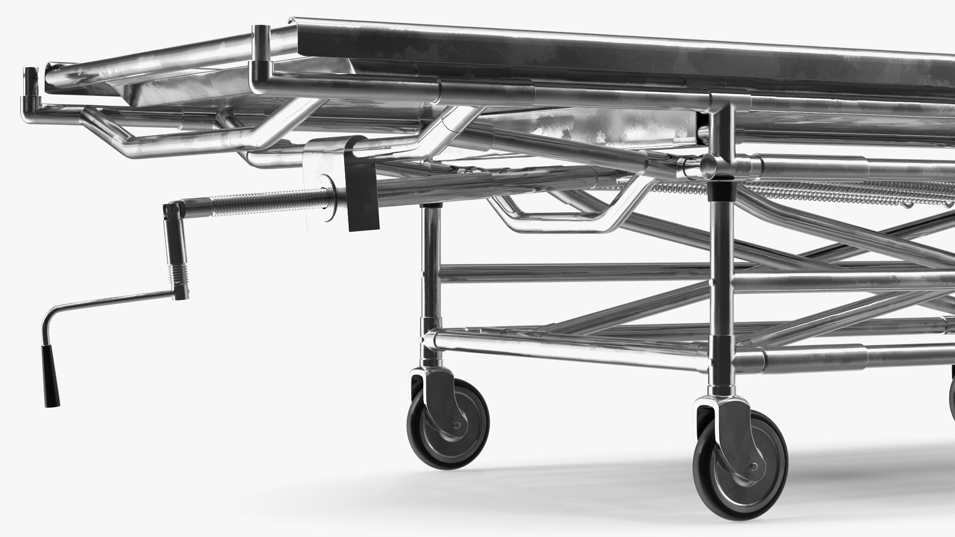 3D model Medical Gurney CSI Jevett