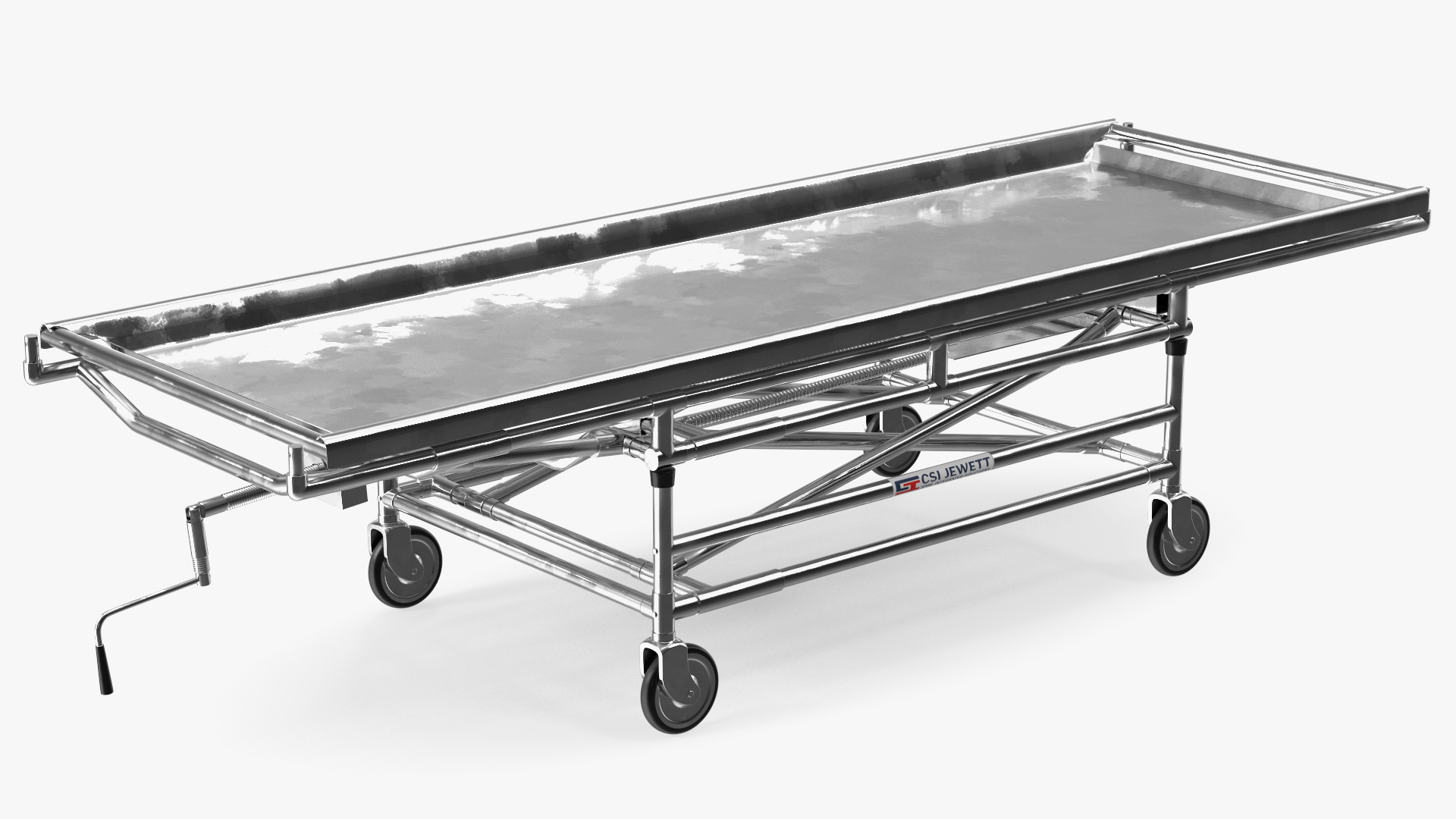 3D model Medical Gurney CSI Jevett