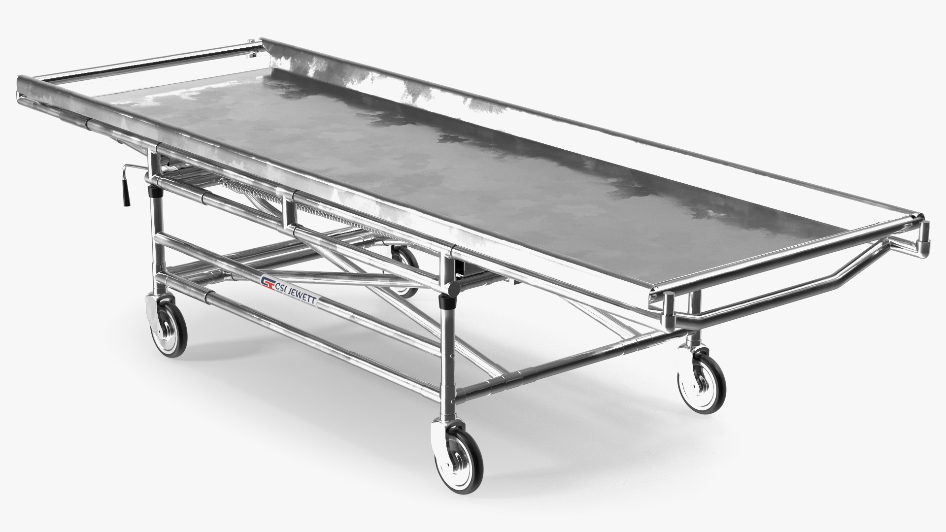 3D model Medical Gurney CSI Jevett