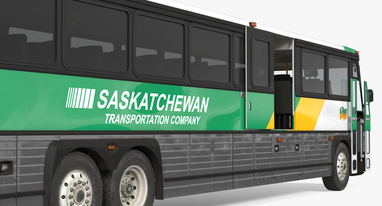 Intercity Bus MCI 102DL3 3D model