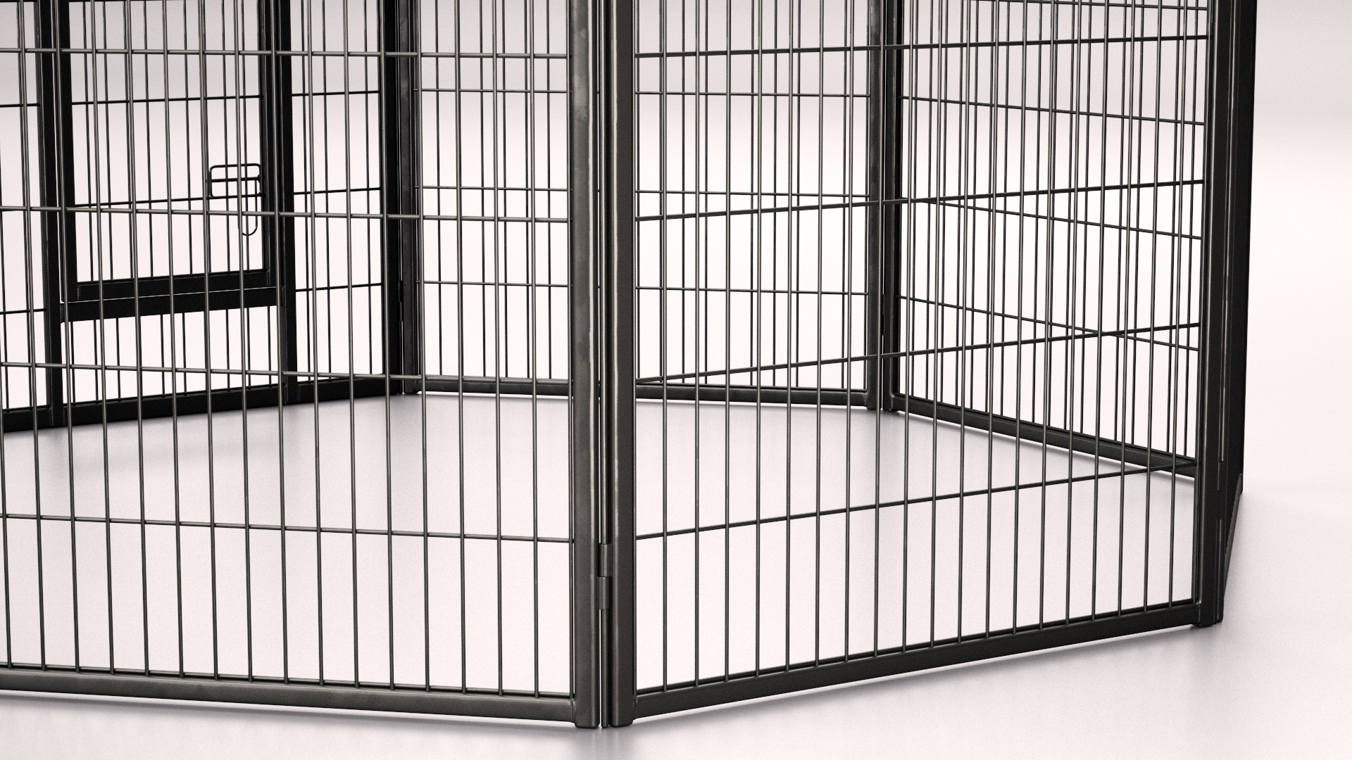 3D Octagonal Playpen for Dogs