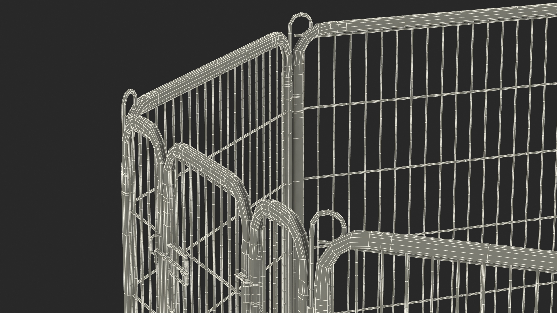 3D Octagonal Playpen for Dogs