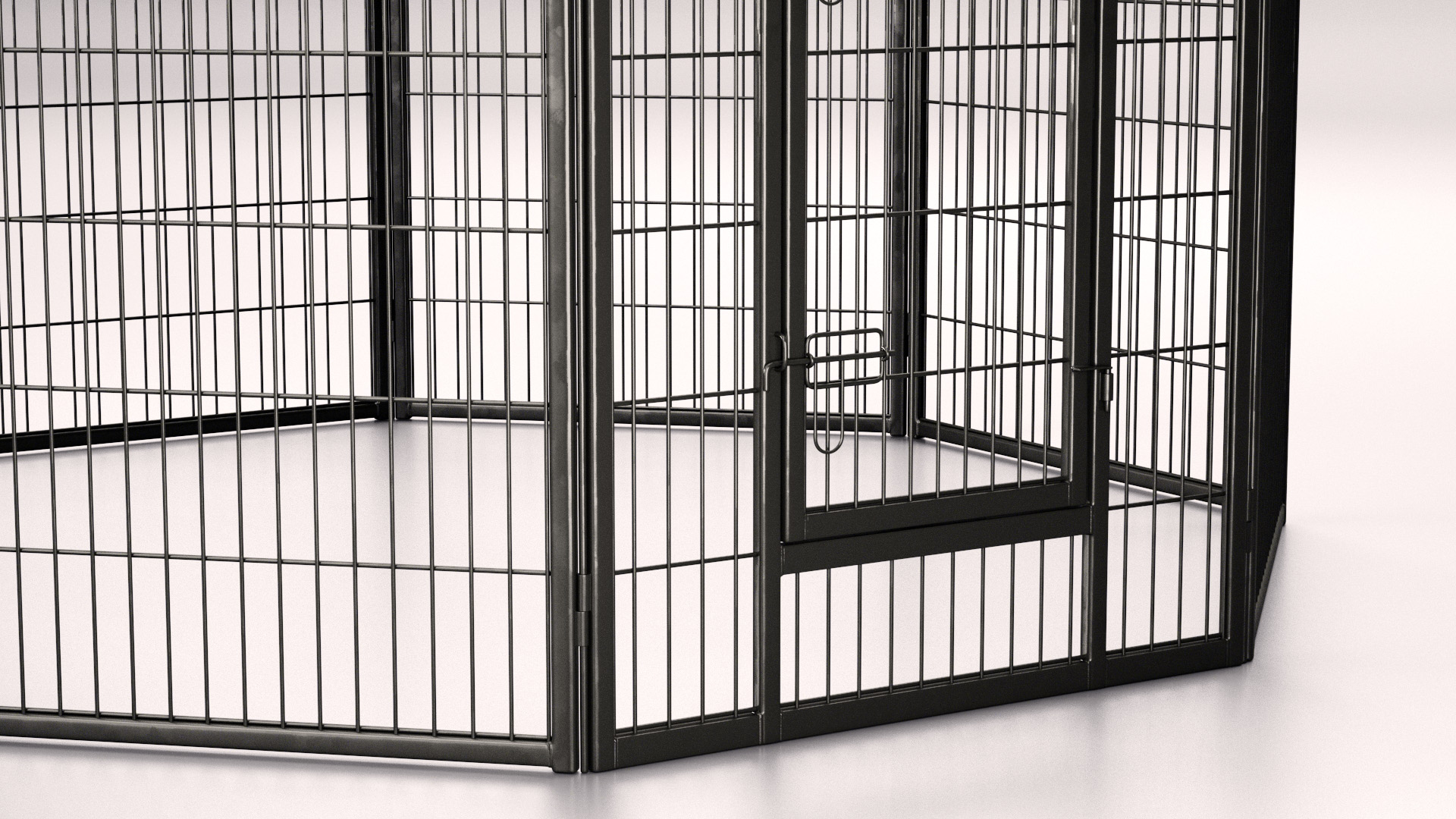 3D Octagonal Playpen for Dogs