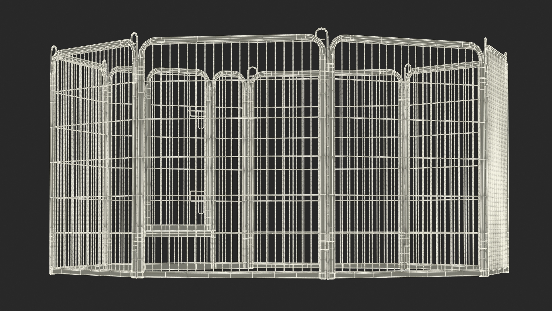 3D Octagonal Playpen for Dogs
