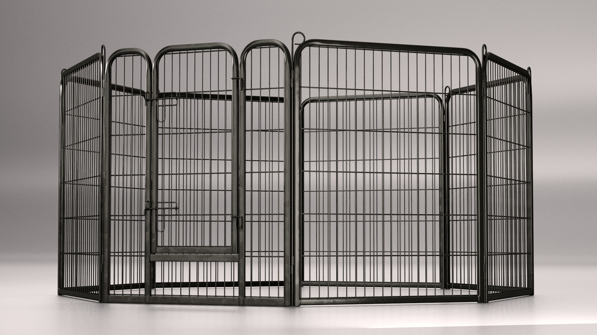 3D Octagonal Playpen for Dogs