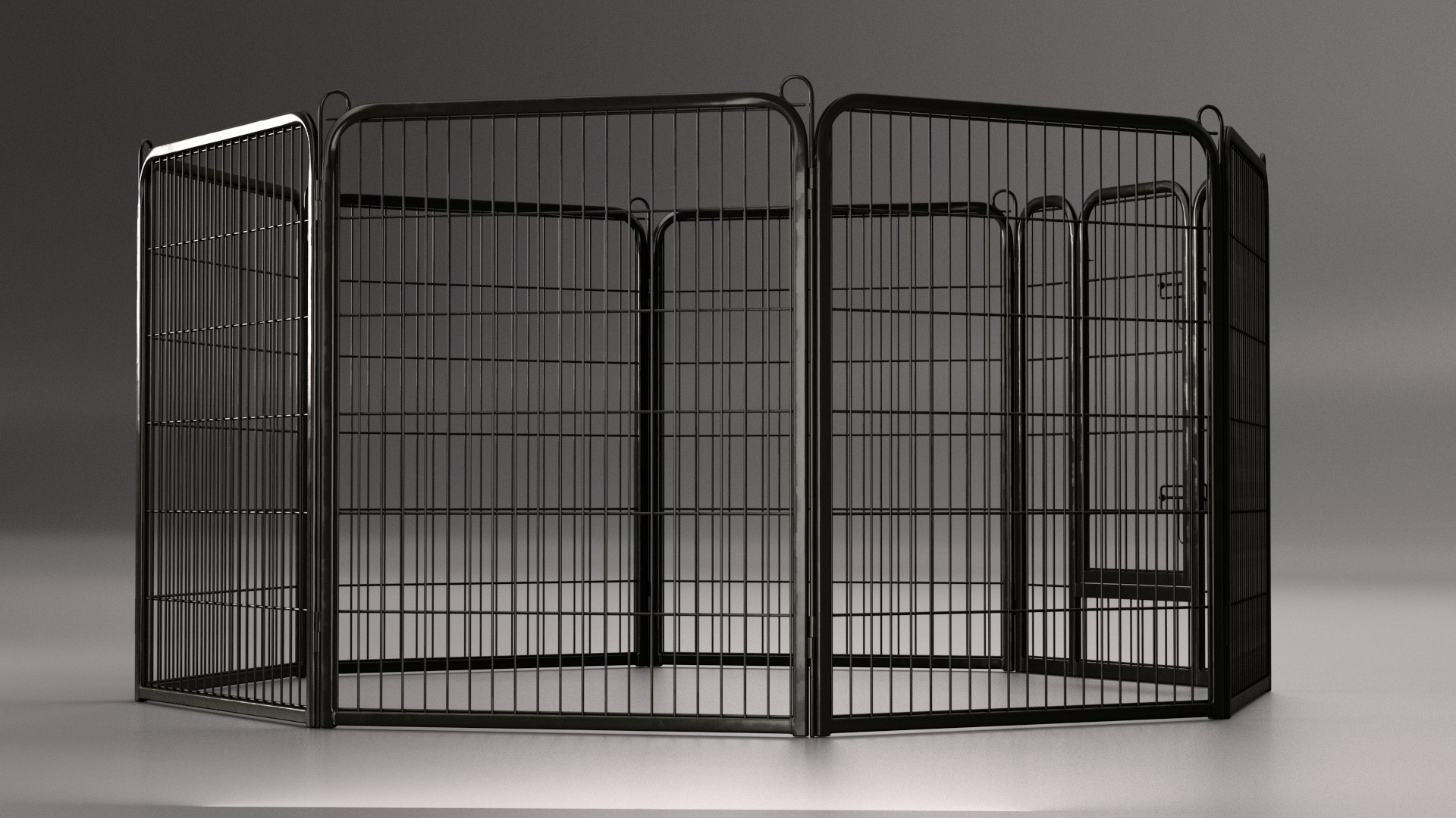 3D Octagonal Playpen for Dogs