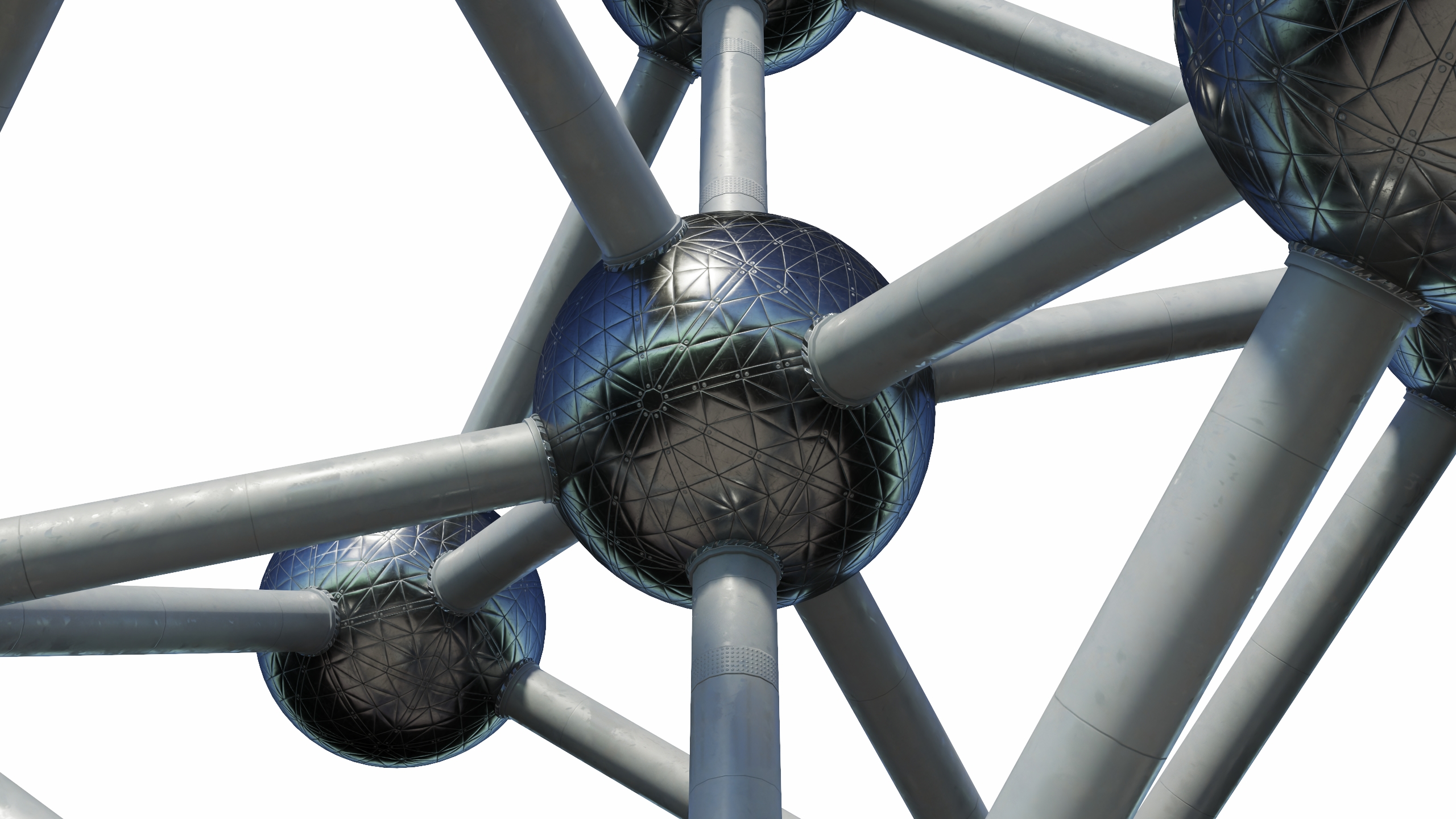 3D Atomium Building in Brussels model